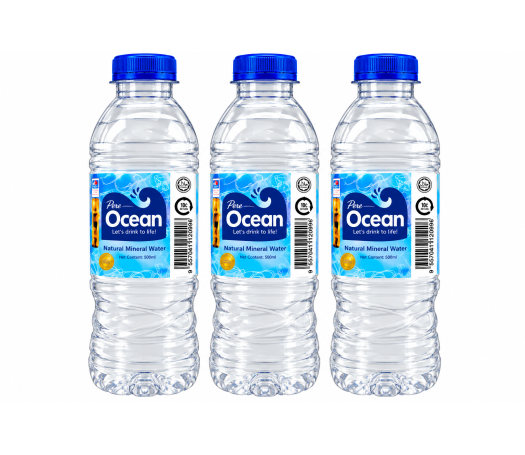 Pere Ocean Mineral Water 500ml (24 Bottles per Carton) - Included with BCRS