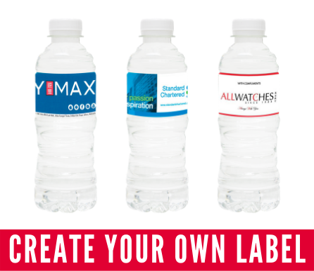 Custom Label Bottled Water