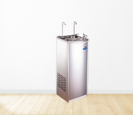 Water Cooler Floor Stand (Hot & Cold / Cold) - Stainless Steel